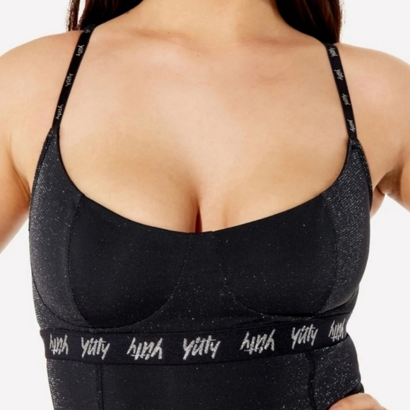 Yitty Shimmery Lurex Bodysuit — Size 2X | Supportive + Medium Compression - Picture 6 of 13